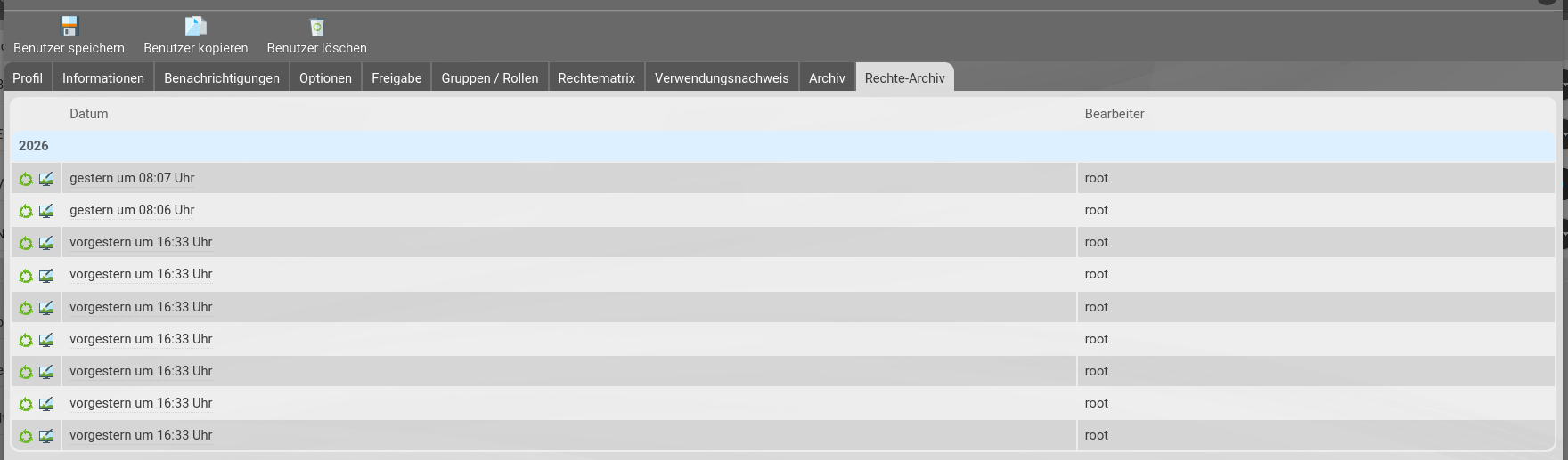 Archiv_Benutzer_Rechte Archiv_Benutzer_Rechte