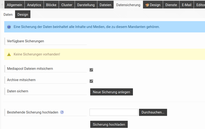 Mandantenadministration _ Datensicherung_2