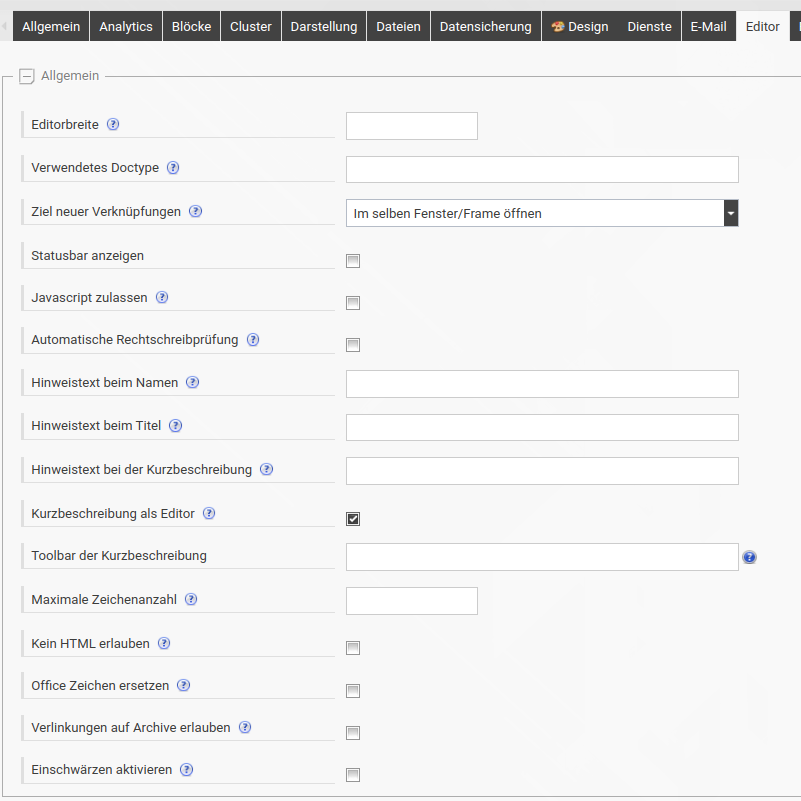 Mandantenadministration _ Editor _ Allgemein_2 Mandantenadministration _ Editor _ Allgemein_2