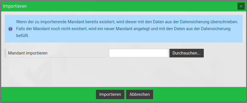 mandanten_importieren