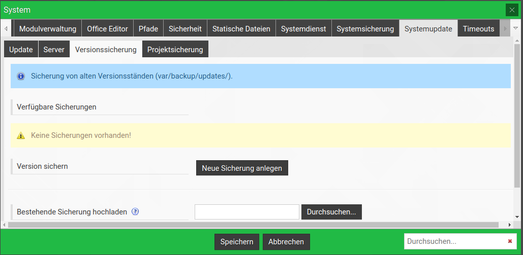 system_systemupdate_versionssicherung