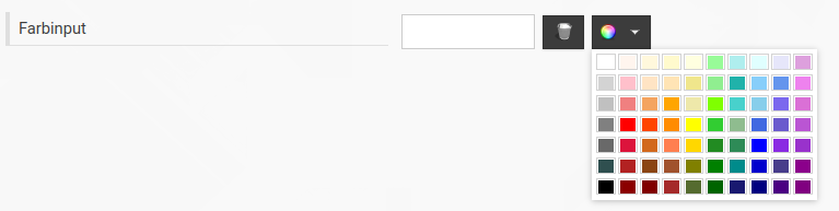 Colorpicker-Beispiel