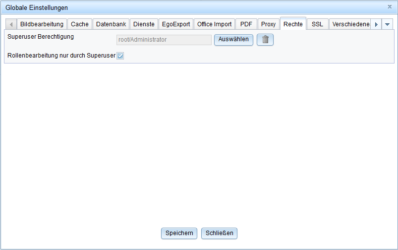 Rechte Superuser Rechte Superuser